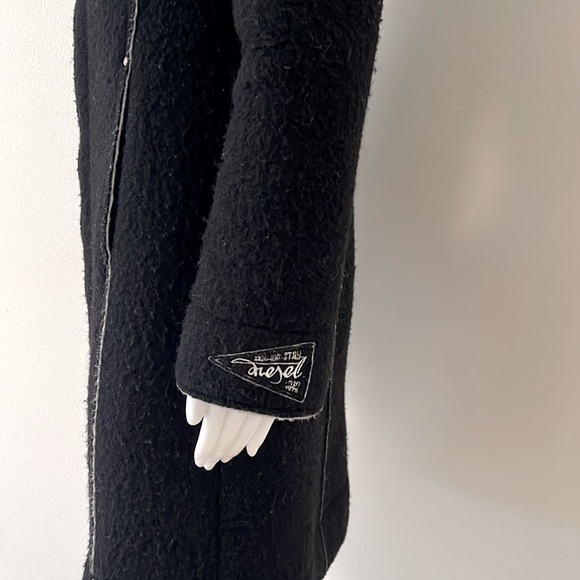 Diesel Black Wool / Size S - Picture 9 of 12